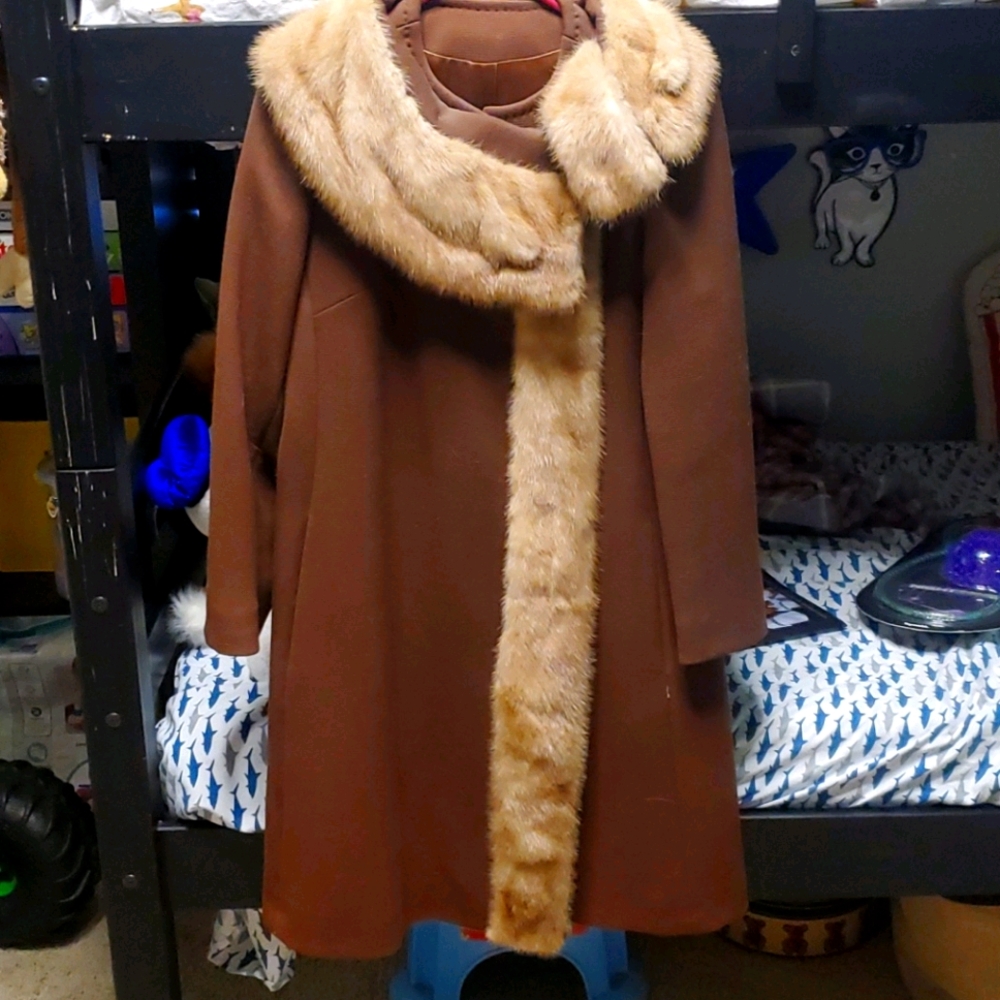 Fur coat